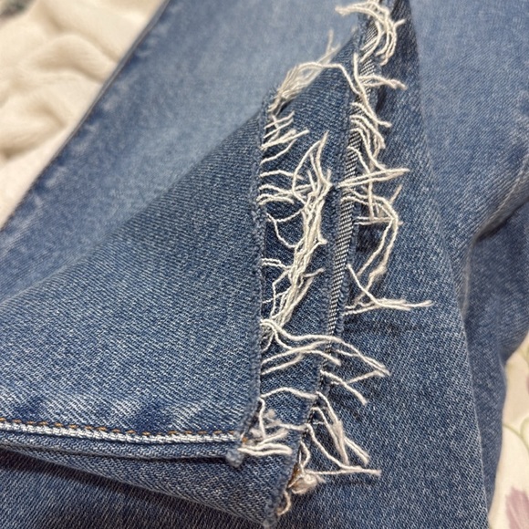 J. Crew Factory Essential straight jean in all-day stretch Size 29 blue like new - Picture 5 of 6